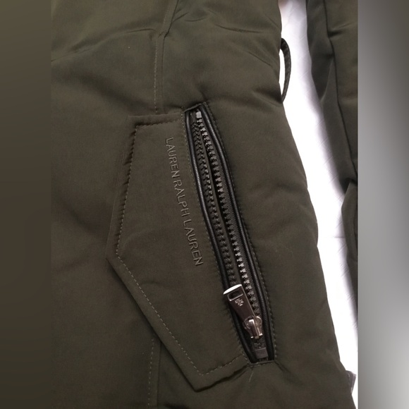 Ralph Lauren Dark Green Puffer Coat - Picture 13 of 16